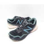 New Balance 910v3 Womens Size 11 Black Blue Trail Running Shoes WT910BP3 - $26.99