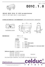 1 Each New Celduc 031C7140 Reed Relay Ships Free - $53.90