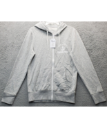 Ragwear Hoodie Unisex XS Gray Seaside Park Raglan Sleeve Drawstring Full... - $452.22 MXN
