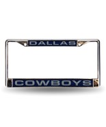 NFL Dallas Cowboys Laser Chrome Acrylic License Plate Frame - $41.01 CAD