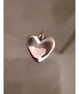 925 Sterling Silver James Avery Heart Charm Pendant Free Shipping - $556.66 MXN