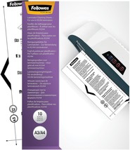 10 Pack Of Fellowes Laminator Cleaning Sheets, 8 X 11 In. - $29.93