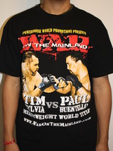 TIM SILVA vs PAUL BUENTELLO T-Shirt L - £7.86 GBP