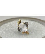 Cradled Crystal Artisan Ring - £198.79 GBP