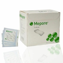 An item in the Health & Beauty category: Mepore Sterile Dressings 7cm x 8cm - Choice of Different No. of Dressings