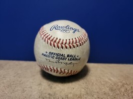 Rawlings Official Baseball PACIFIC COAST LEAGUE Game Used Autograph see pictures - £15.94 GBP