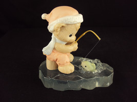 Precious Moments, 455814, Wishing You A Yummy Christmas, Issued 1998, Retired 01 - $24.95