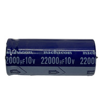Electrolytic Capacitor 10V 22000HF  58mmx19mm 85 degree Nichicon Brand - $2.00