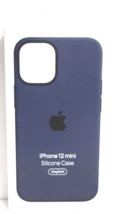 Apple Silicone Case with MagSafe for iPhone 12 mini - Deep Navy - $29.02
