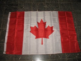 3X5 Canada Canadian Super-Poly Flag 3&#39;X5&#39; House Banner Outdoor Fade Resistant - £10.29 GBP