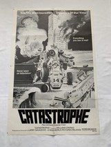 Catastrophe, 1977 Vintage original one sheet movie poster - $49.49