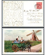 1927 GREAT BRITAIN Postcard - Faringdon to Kings Lynn UK F14 - $2.96
