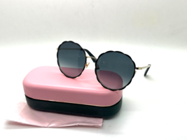NEW KATE SPADE CANNES/G/S 8079O BLACK / GOLD Sunglasses 57-18-140MM - $58.17
