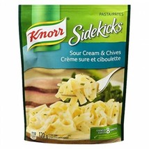 8 X Knorr Sidekicks Sour Cream &amp; Chives Pasta 120g each, Canada, Free Sh... - $37.74