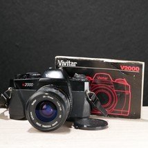 Vivitar V2000 35mm SLR Camera W 35-70mm lens - $38.60