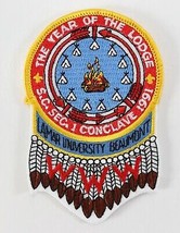 Vintage 1991 SC SEC-1 Conclave Lamar Beaumont WWW OA Boy Scouts BSA Camp Patch - £9.04 GBP