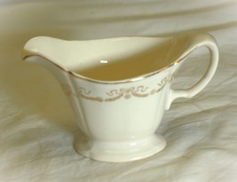 Edwin Knowles Milk Creamer Gold Swag &amp; Bow - $19.79
