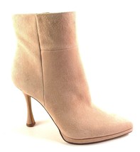 Vince Camuto Pitonnda Beige Suede Leather High Heel Dress Ankle Bootie - $135.20