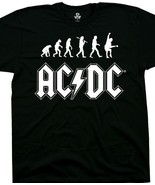 AC/DC Rock Evolution Black T-Shirt - $32.59 CAD+