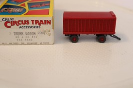 HO Scale Walthers, Trunk Wagon for Circus, Built Red, #933-1360 (NO Box) - $40.00