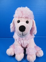 Unbranded Pink Poodle Dog Plush Toy Doll Stuffed Animal 10&quot; - $11.30