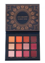 ACE BEAUTE Eyeshadow Palette, &quot;SCARLET DUSK&quot;, 2020 Limited Edition, Red ... - $34.00