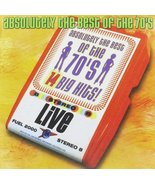 Absolutely the Best of the 70&#39;s: Live [Audio CD] Various Artists - $15.05 CAD