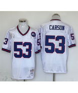 Men's Harry Carson #53 Stitched Jersey White - $45.00