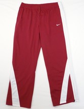 Nike Swoosh Cardinal Red &amp; White Track Pants Women&#39;s  NWT - £50.98 GBP