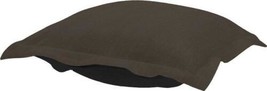 Pouf Ottoman Cushion Howard Elliott Sterling Charcoal Gray Polyester Poly - £276.04 GBP