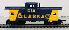 Bachmann Alaska Caboose 1086 HO Scale - Blue and Yellow - Bright Color - $16.78
