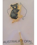 Vintage Koala Stick Pin with Australian Opal - £11.20 GBP