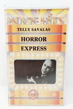 Horror Express VHS White Clamshell Telly Savalas Christopher Lee Peter Cushing - £7.00 GBP