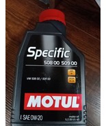Motul SPECIFIC 5122 0W20 Fully Synthetic Engine Motor Oil 1 L 645 Kb - $455.97 MXN