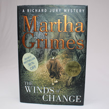 Signed Martha Grimes The Winds Of Change 1st Edition 2004 Hardcover Book With Dj - £22.67 GBP