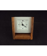 Travel Alarm Clock ~ Woodessen ~  Solid Walnut Case, Free USA Shipping!! - £7.80 GBP