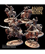 3D Printed Asgard Rising Draugr - Undead Skeleton Fallen Knights Set 28m... - $17.92 CAD+