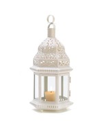 White Moroccan Style Candle Lantern - $27.10