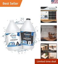 Resin Kit - Crystal Clear, UV Resistant, Self Leveling, Food Safe for Ta... - $151.58