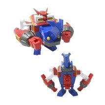 Digimon Xros Wars Figure Ballistamon Shoutmon X2 Digi Fusion Set DigiXros - £55.56 GBP