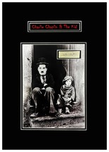 Charlie Chaplin Autograph Book Cut Museum Framed Ready to Display - $11,085.74 MXN