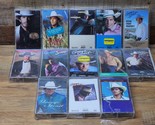George Strait VHTF Cassettes - HUGE Lot Of 12 - ALL BRAND NEW, FACTORY S... - $79.97