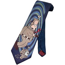 Dilbert Mens Astronaut Necktie - Blue - One Size Neck Tie - £15.65 GBP