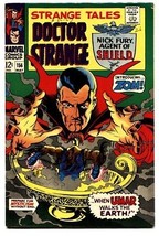 Strange Tales #156 Comic book-DOCTOR STRANGE/NICK FURY-STERANKO VF- - £40.19 GBP