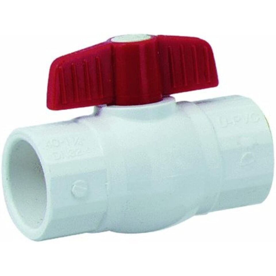 Proline 107-636 1.25&quot; PVC Ball Valve - $17.63
