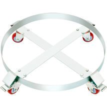 VEVOR 55 Gallon Heavy Duty Drum Dolly 1000lbs Load, Barrel Dolly Cart Dr... - $41.90