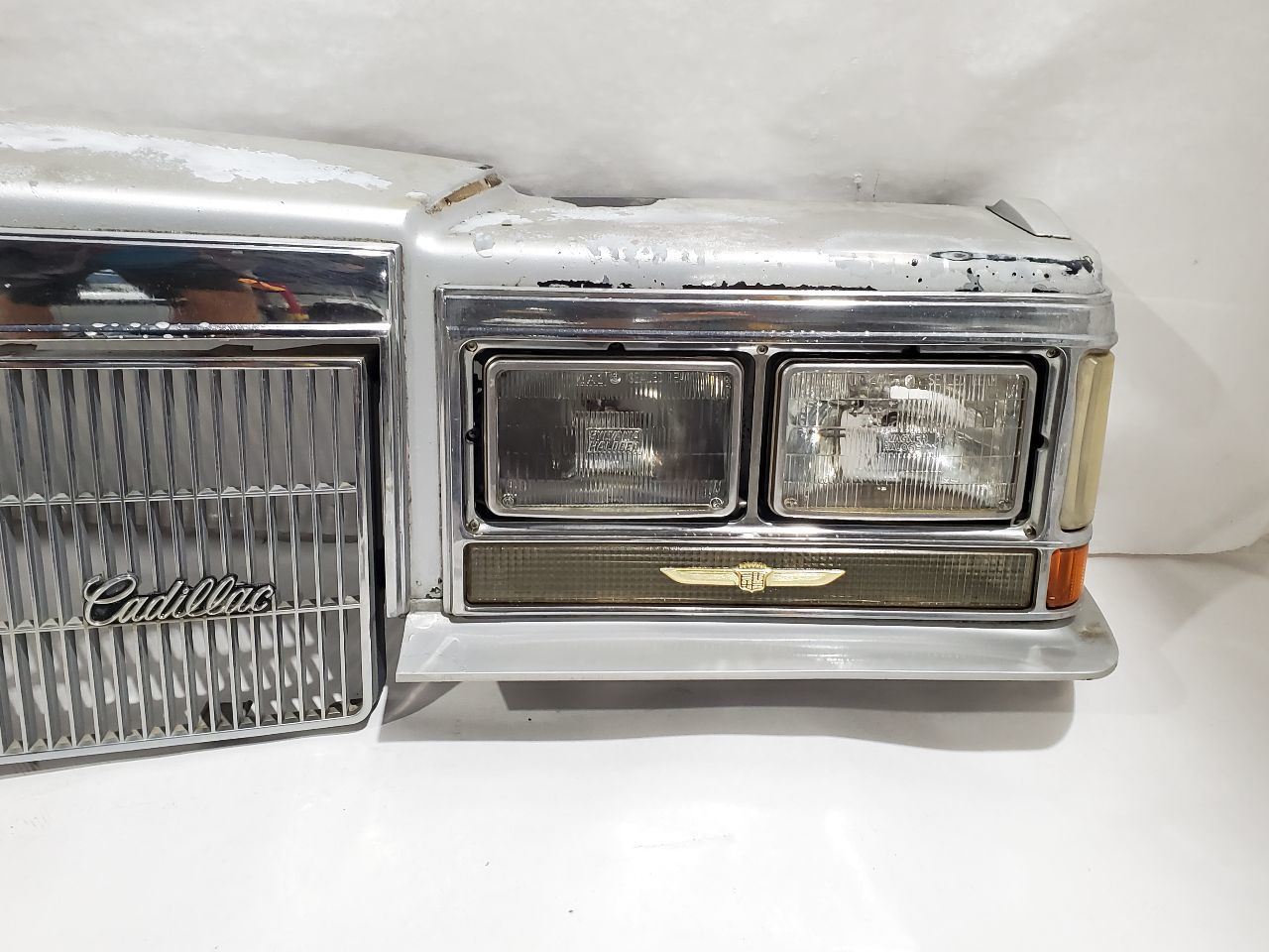 1983 1984 Cadillac Fleetwood OEM Header Panel With Grille And Headlights  Item image 11