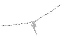 Sterling Silver Cubic Zirconia Lightning Bolt - $73.41