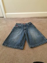 Southpole Boys Blue Jean Shorts Regular Fit Size 12 - £31.50 GBP
