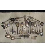 Vintage Silver Plate 28 Serving Pieces Various Names SP1 - £61.44 GBP